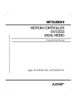 Mitsubishi Electric A173UHCPU Programming Manual
