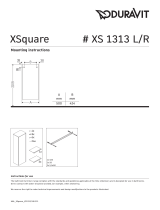 Duravit XS1313 L/R Mounting Instruction