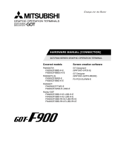 Mitsubishi Electric F943GOT-LBD-H-E User manual