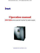 INVT CHV160A-7R5-4 Operating instructions