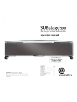 Soundmatters flatmagic SUBstage 100 Operating instructions