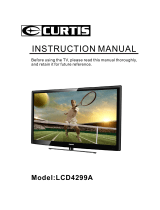 Curtis LCD4299A User manual