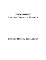 Trophy 1703 Owner's Manual Supplement