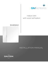 Daitem SH402AX Installation guide