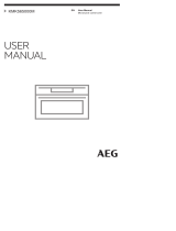 AEG KMK565000X Owner's manual
