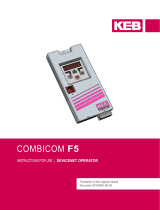 KEB F5 Operator Devicenet Owner's manual