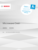 Bosch CMA583MS0/01 Installation guide