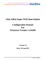 Altai Technologies UCC-WA8011N User manual
