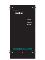 Uniden USC230 User manual
