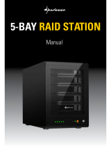 Sharkoon 5-BAY RAID Box User manual
