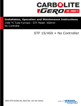 Carbolite Gero STF 15/450 with No Controls Section Operating instructions