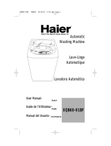 Haier XQB60-91BF User manual