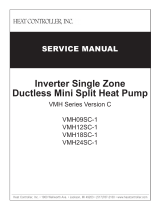 Mars Mini-Splits V Series 9-24K Heat Pump User manual