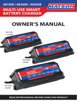 matson Multi-Use Smart Battery Charger Owner's manual