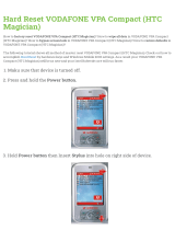 Vodafone VPA Compact (HTC Magician) User manual