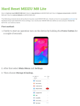 Meizu M8 Lite User manual