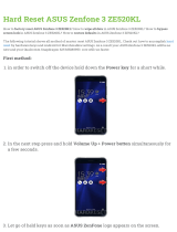 Asus ZenFone 3 ZE520KL User manual