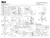 Muji WORKING CHAIR Assembly Instruction