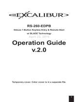 Omega RS-260-EDPB v2.0 Owner's manual