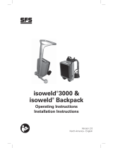 SFS isoweld Backpack Operating Instructions Manual