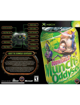 GAMES MICROSOFT XBOX ODDWORLD-MUNCH S ODDYSEE User manual