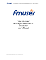 FMUser CZH618F-1000C User manual
