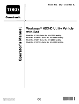 Toro 07385TC Workman HDX-D Original Instructions Manual