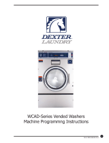 Dexter Laundry T-900 Programming Manual