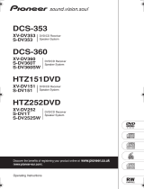 Pioneer HTZ151DVD Operating Instructions Manual