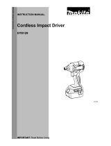 Makita DTD129 User manual