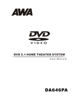 AWA DA646PA User manual