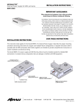 kenall MEDMASTER MRIPS Series Installation Instructions Manual