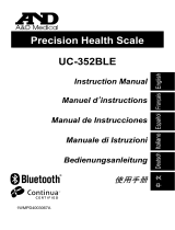 A&D UC-352BLE User manual