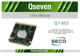 Seco Qseven Q7-B03 User manual