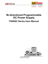 Itech IT6012B-500-60 User manual