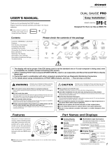 Pivot Dual Gauge Pro DPB-E User manual