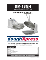 DOUGHXPRESS DM-18NH Owner's manual
