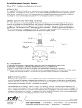 Scully SP-IR Installation and Operating Instructions