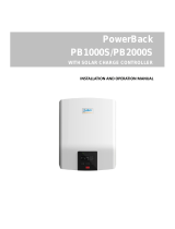Sollatek PowerBack PB1000S Operating instructions
