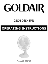 Goldair GCDF125 Operating Instructions Manual