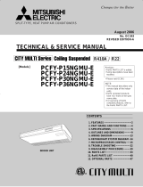 Mitsubishi Electric CITY MULTI PCFY-P15NGMU-E Technical & Service Manual