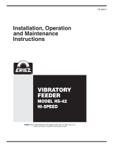 Eriez HS-42 Installation, Operation And Maintenance Instructions