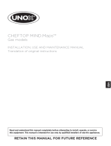 Unox CHEFTOP MIND.Maps XAVC-16FS-GPR Installation and Maintenance Manual