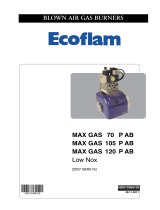 ECOFLAM Max Gas 105 P AB User manual