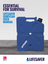 Lifesaver jerrycan User manual