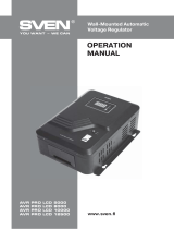 Sven AVR PRO LCD 8000 User manual