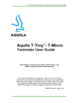 Aquila T series User manual