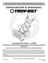 Troy-Bilt 31AE6LO4766 User guide