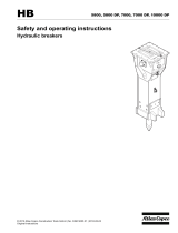 Atlas Copco HB series Safety And Operating Instructions Manual