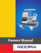 Ricoma RCM 1201 PT Owner's manual